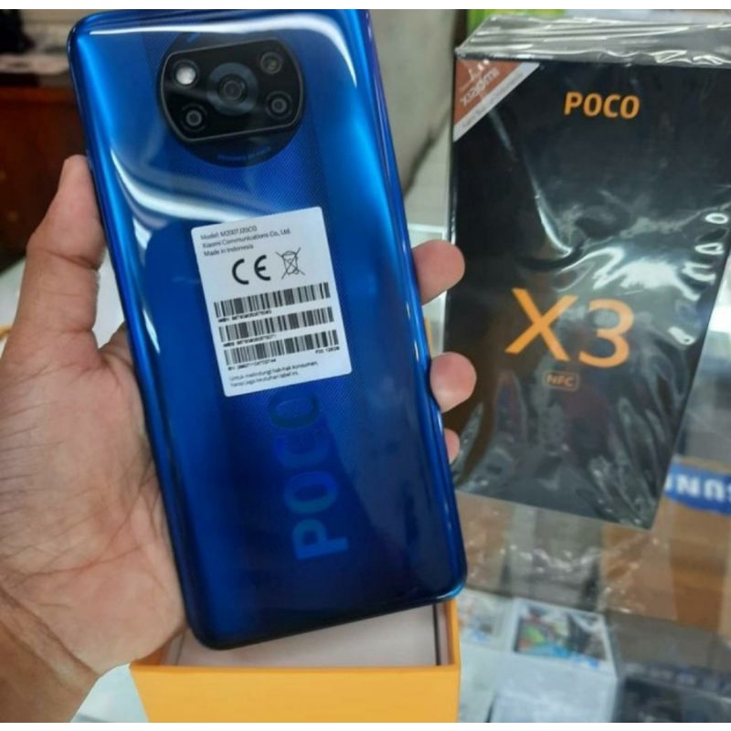 xiaomi poco m3 ram 6 / 128 resmi (Blue)