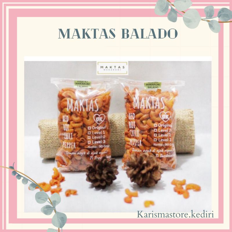 

MAKTAS BALADO (AGEN KEDIRI) || Makaroni Tasikmalaya / Makaroni 90gr