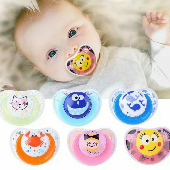 LZ.B20 empeng bayi animasi lucu. baby pacifier