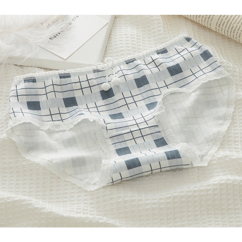 Celana Dalam anak wanita /remaja motif kotak abu #306