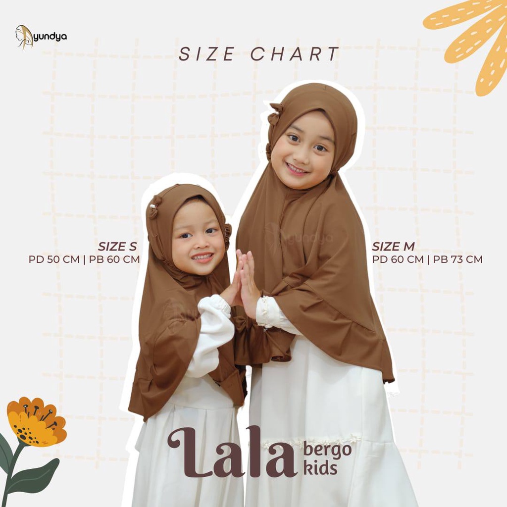 Bergo anak Bergo lala Kids By ayundyaofficial