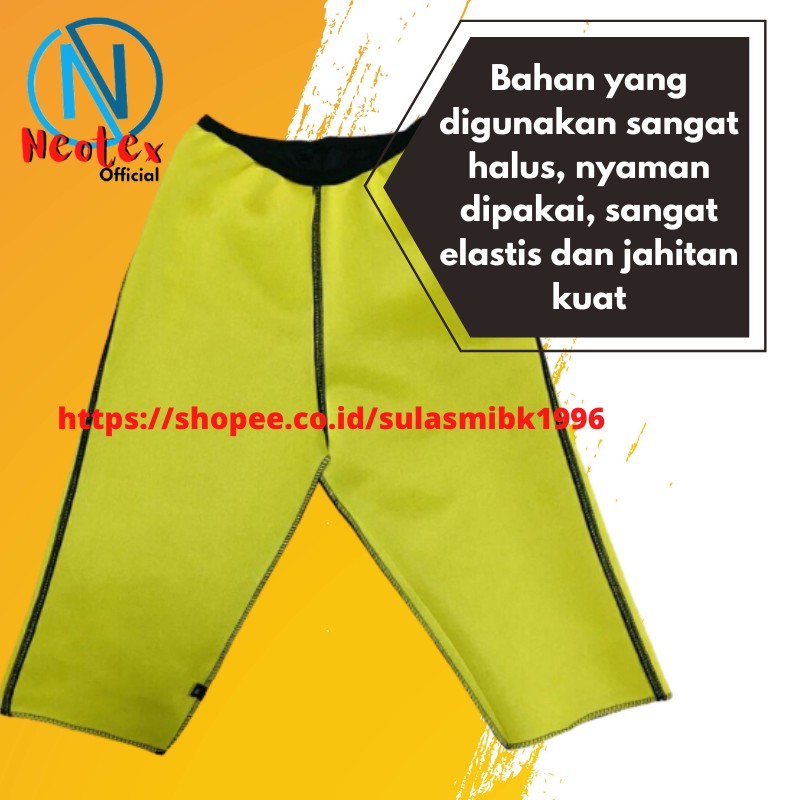 Korset Celana Pembakar Lemak Celana Pelangsing Perut Paha Korset Neotex Elastis Penghancur Lemak