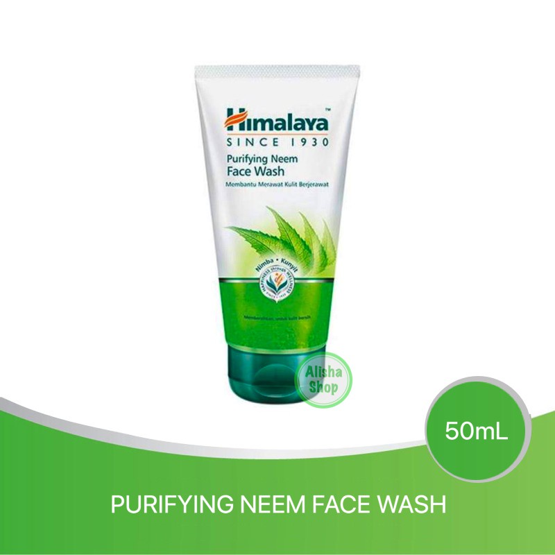 [50 ml] HIMALAYA HERBALS PURIFYING NEEM MASK / SCRUB / FACE WASH /ORIGINAL BPOM 50ml / 50 ml Masker