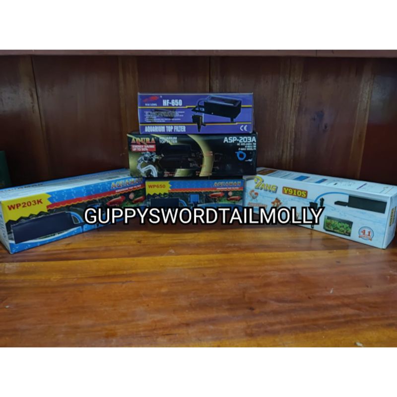 Pompa Box Set Filter Aquarium Low Watt