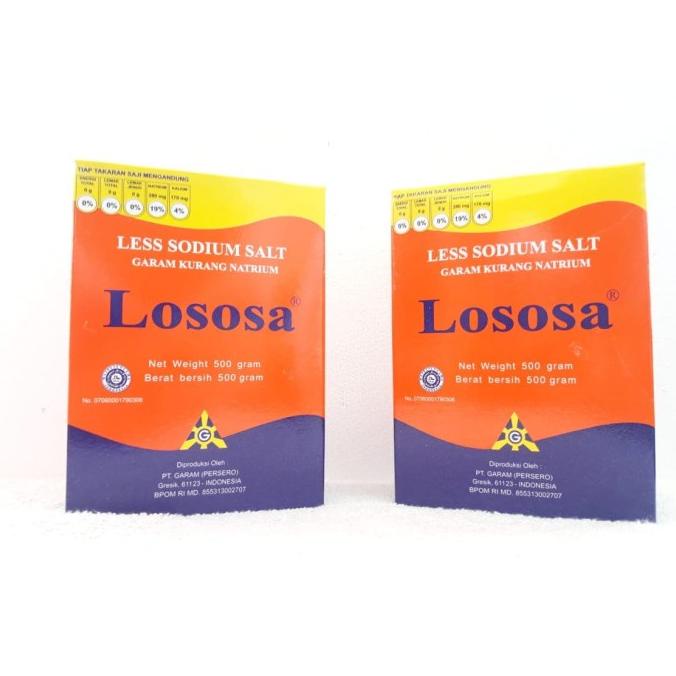 

[[COD]] Garam Lososa 500 GR | Garam Rendah Natrium | Garam Rendah Sodium HEMAT Kode 63