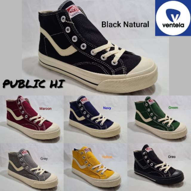 Sepatu Ventela Public HI (ORIGINAL) | Shopee Indonesia
