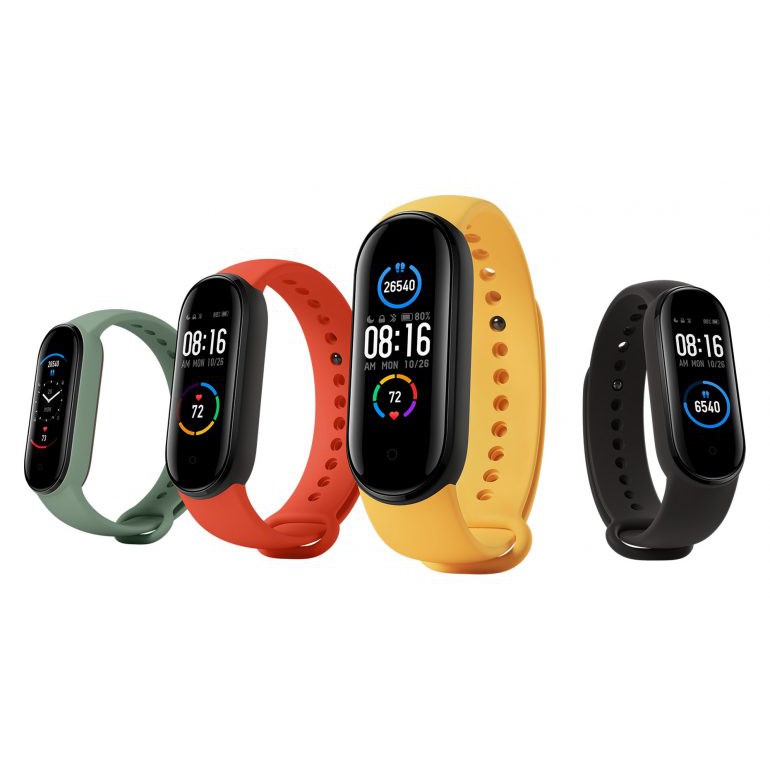 Tali Jam Silicone Strap Wristband Xiaomi Mi Band 5