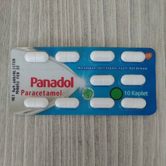 Panadol Biru (Obat Demam dan Sakit Kepala)