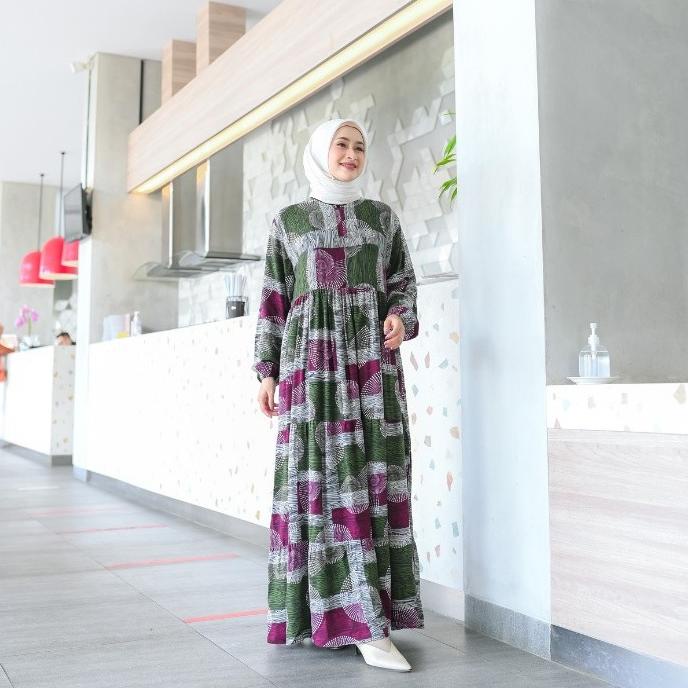 COD Baru GAMIS REMAJA TERBARU BAHAN RAYON IMPORT PREMIUM GAMIS RAYON BUSUI