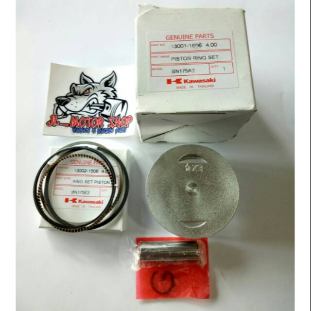 Seher Piston Kawasaki Bos Boss Bosh Standar 50 100 150 200 250 300 350 400 Piston Kawasaki Bosch