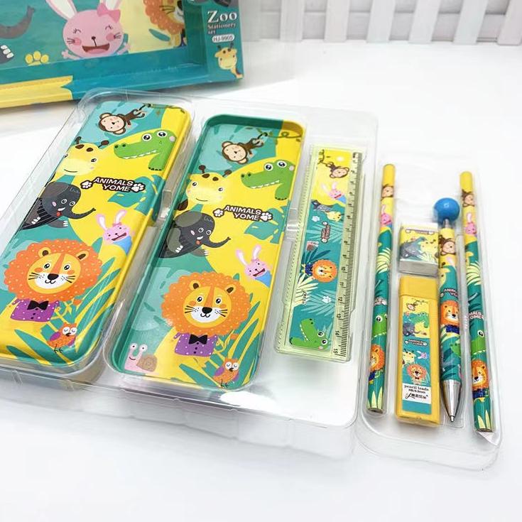 

Buruan Pesan Kotak Pensil Anak Set 7In1 Stationery Untuk Hadiah Anak / Sekolah / Kotak Pensil Karakter Murah / Alat Tulis