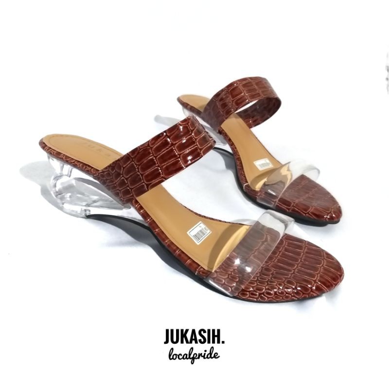 JUKASIH - SANY Sepatu hak peep toes wanita