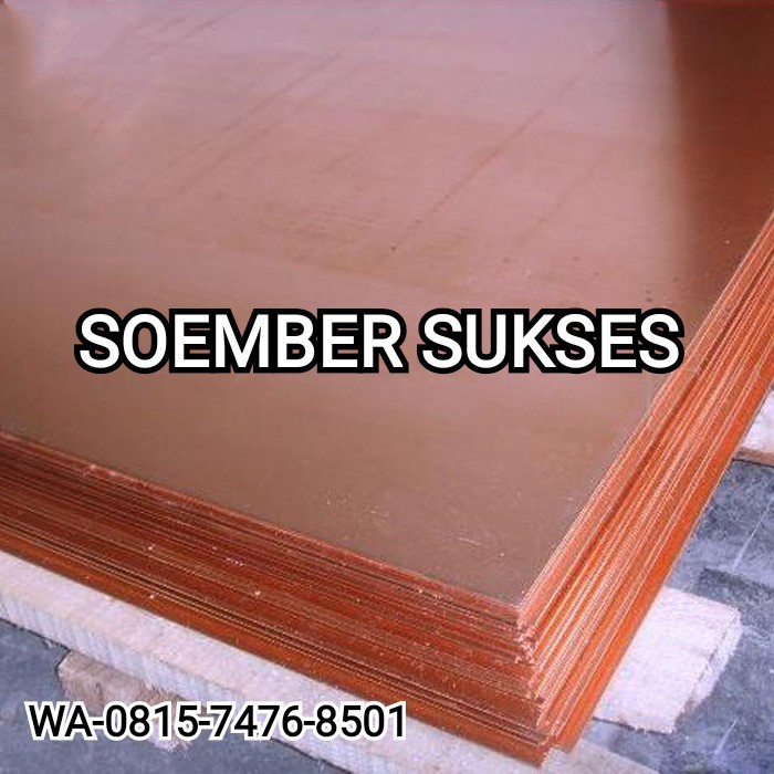 plat tembaga 0.2mm x 15cm x 15cm