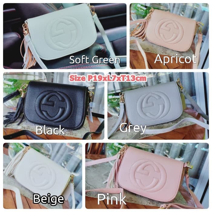 "SX6328 Tas Selempang Wanita GUCCI Import/Sling bag Korea Style"