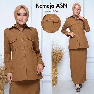 Blazer Baju Kerja Kantor Seragam Dinas Pemda Baju Dinas Pemda Seragam Khaki Khaki Pns Shopee Indonesia