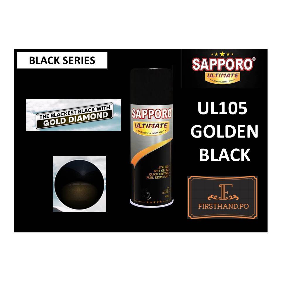 Sapporo Ultimate Black Series / Cat Spray Semprot Aerosol Terbaik
