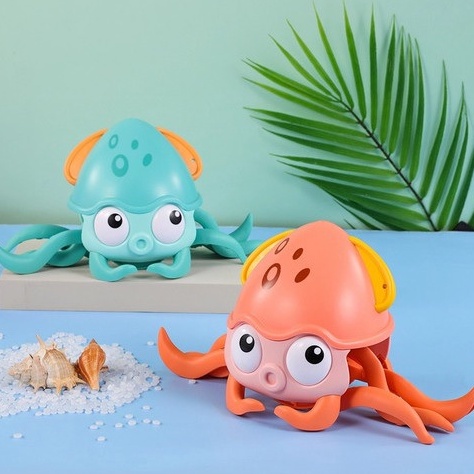 Mainan Anak Gurita Octopus Berjalan/ Mainan Mandi Anak / Mainan Gurita Octopus