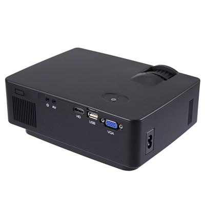 E08 Proyektor LCD 2500 Lumens 800 x 480 Pixels 1080P Home Theater Alat Rias