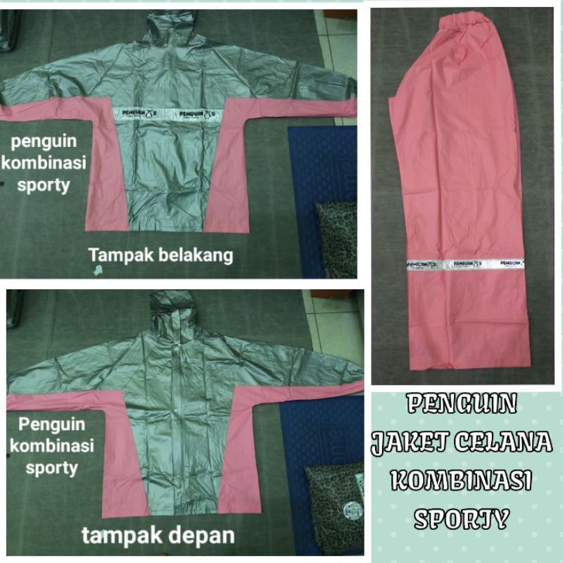 Jas hujan pinguin Sporty