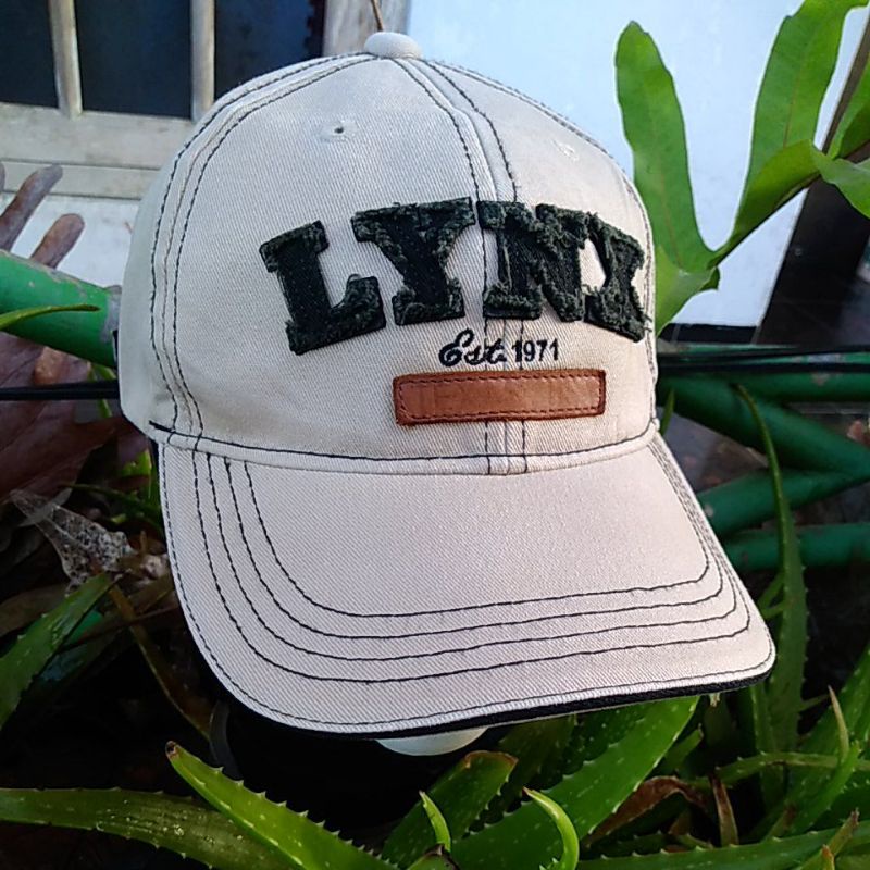 TOPI SECOND CASUAL CAPS LYNX TOPI VINTAGE