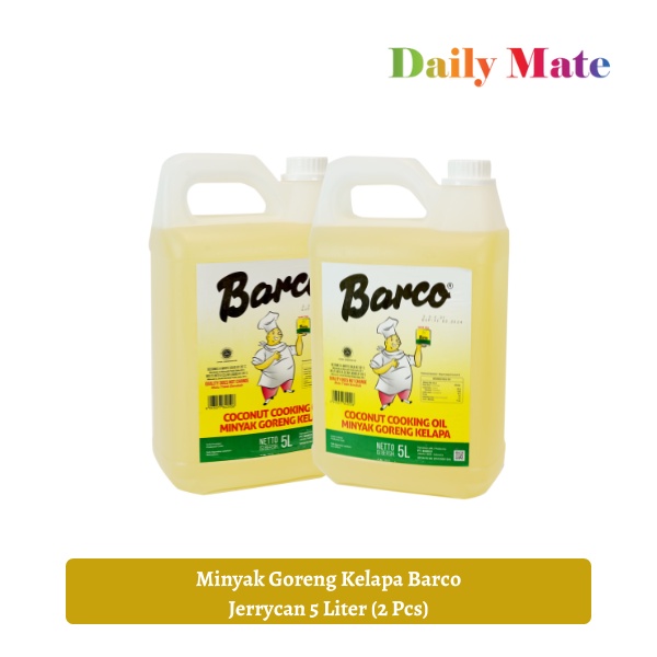 

Paket Minyak Goreng Kelapa Jerrycan 5 liter - 2 pcs/Paket Hemat Minyak Kelapa Barco+Totole Kaldu Jamur 1Kg/Barco/Totole/Promo Minyak