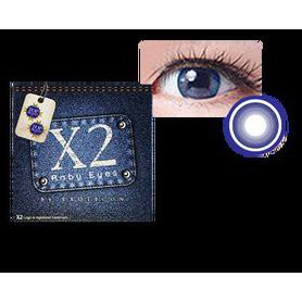 SOFTLENS X2 BABY BLUES 15mm