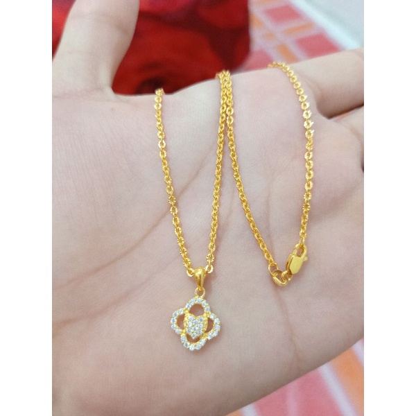 KALUNG ANAK DAN DEWASA PERAK 925 LAPIS MAS