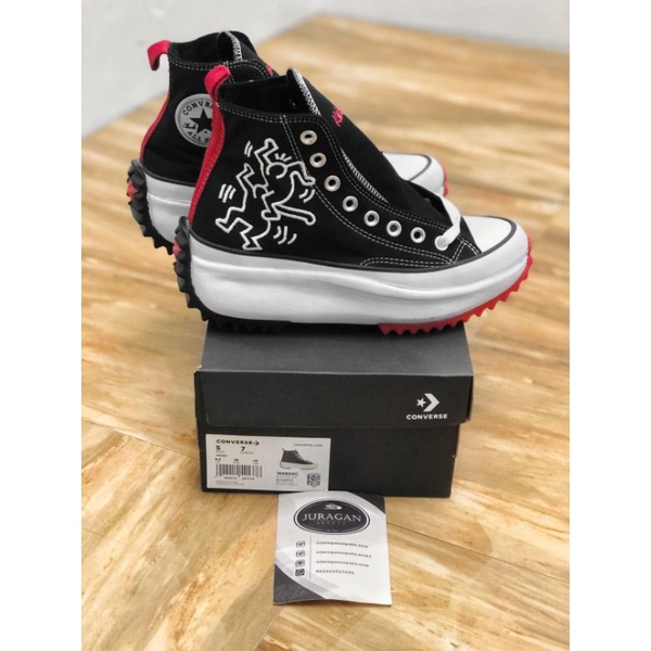 Converse Run Star Hike Hi x Keith Haring IMPORT QUALITY