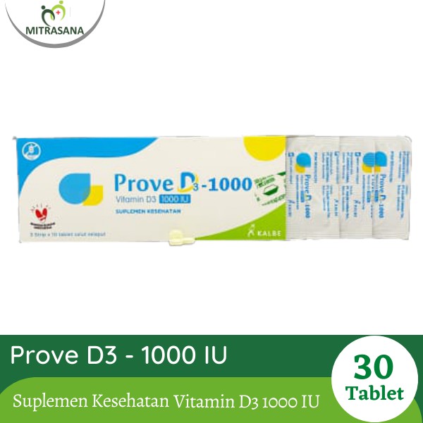 Prove D3-1000 IU 30 Tablet - Vitamin D3