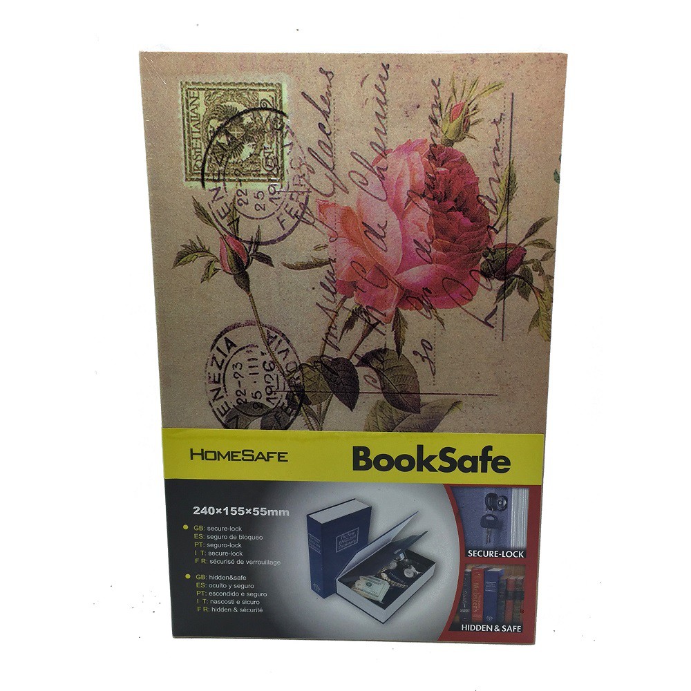 Book Safety Box Bentuk Buku - Medium