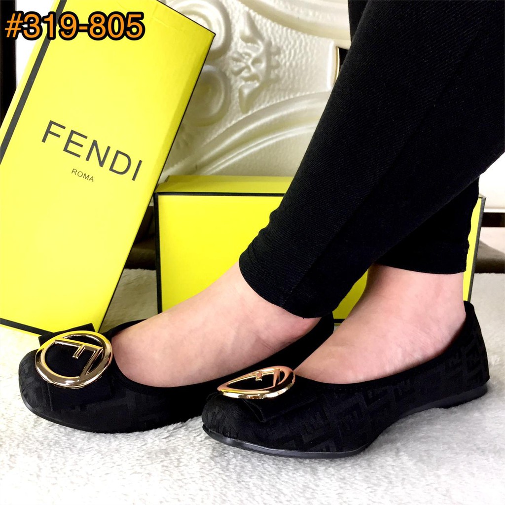 FENDI FF Logo Flat Shoes Spring Summer 2019 #BCTS0096/#319-805 VL