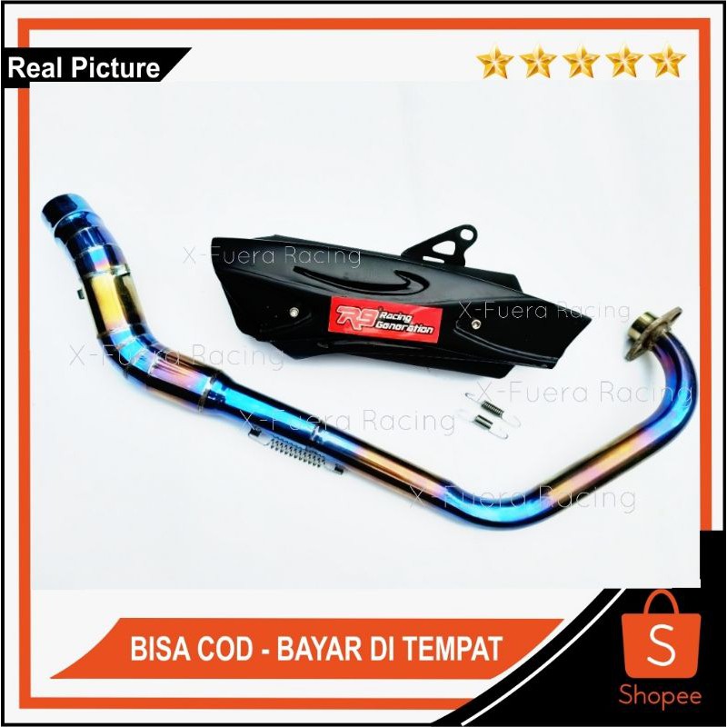 Knalpot Racing R9 Misano Yamaha Vixion Old Vixion New NVL Vixion ADVANCE Vixion R Leher Bluemoon