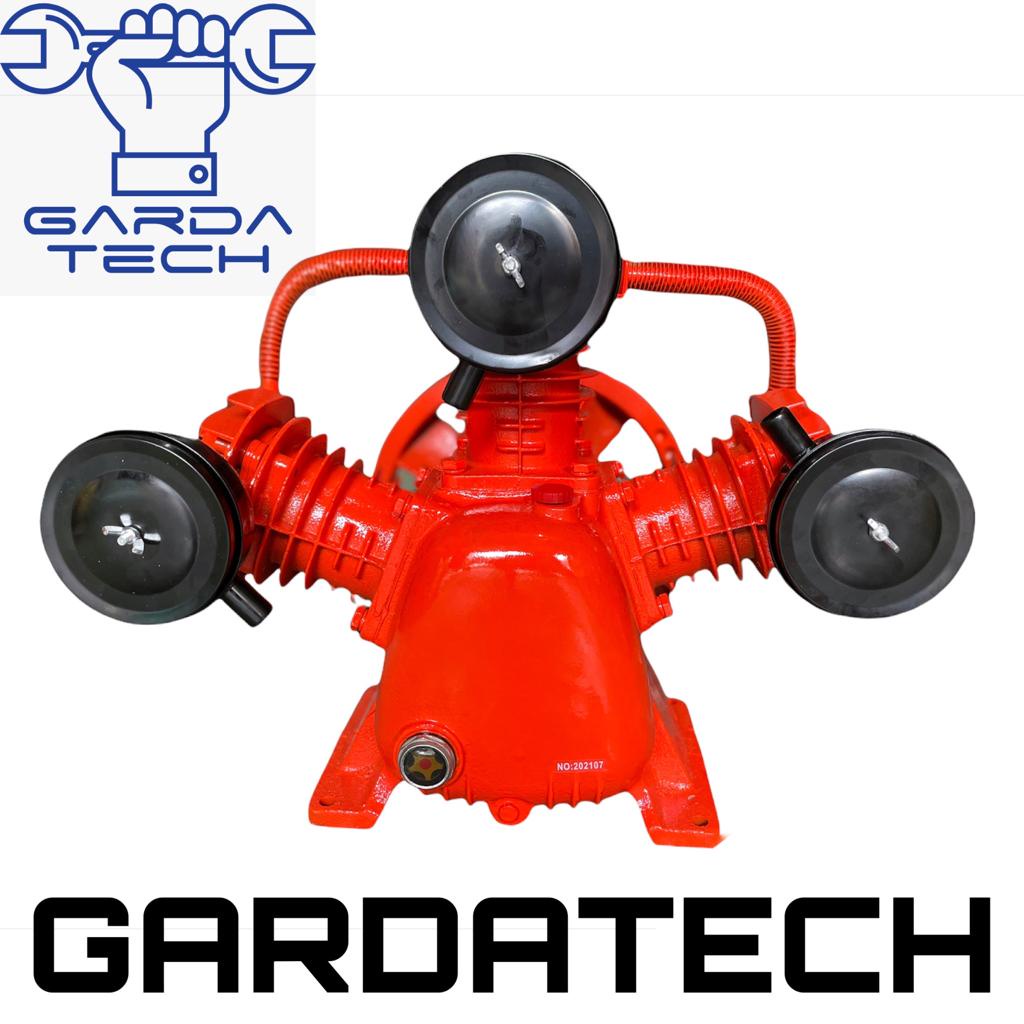 Bare Compressor Kepala Kompresor Angin 2 HP (3 Piston)