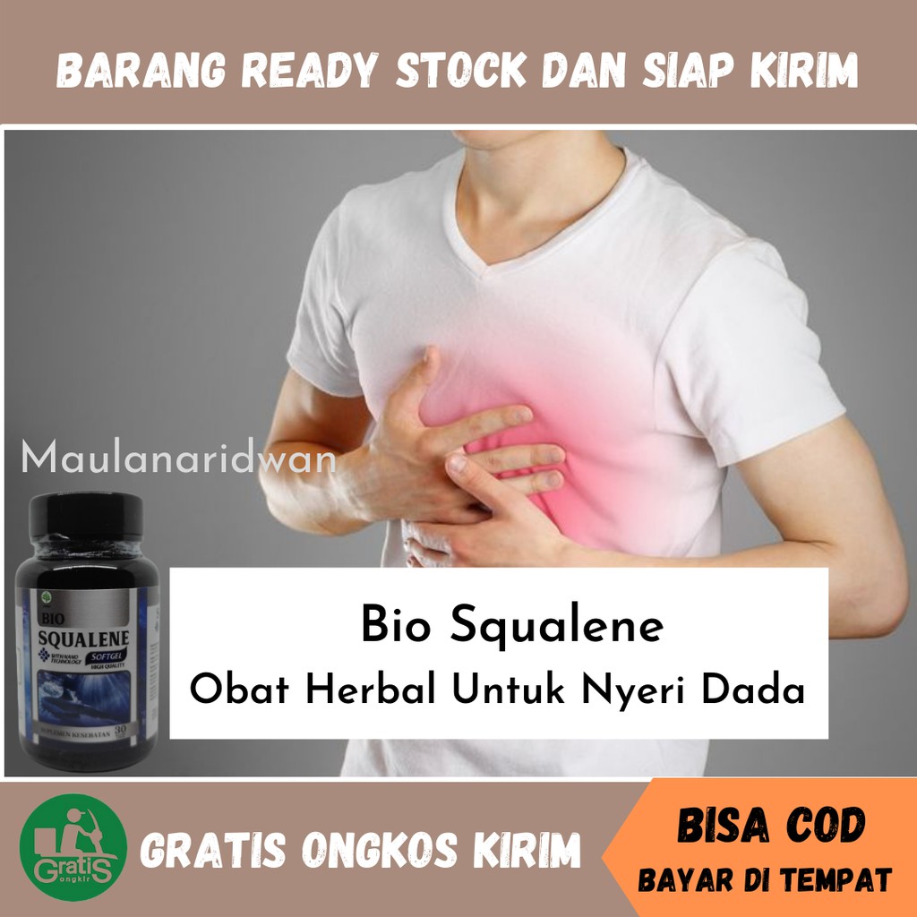 Obat Nyeri/Sakit Dada, Sakit Dada Sebelah Kiri/Kanan, Sesak Nafas, Dada Perih, Obat Sakit Dada Tenga