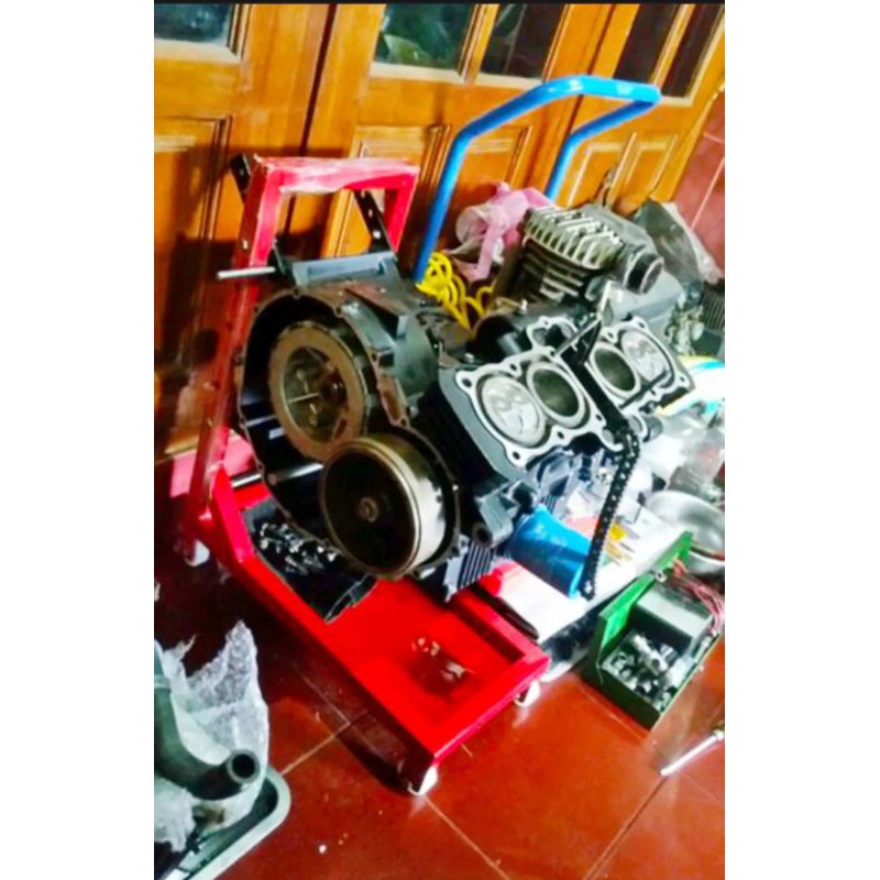 ENGINE STAND MESIN MOTOR UNIVERSAL Alat Dudukan Mesin motor