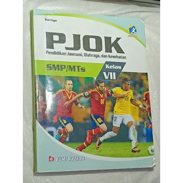 BUKU PJOK BUMI AKSARA KELAS 1SMP BUKU BEKAS PJOK BUMI AKSARA KELAS 1SMP