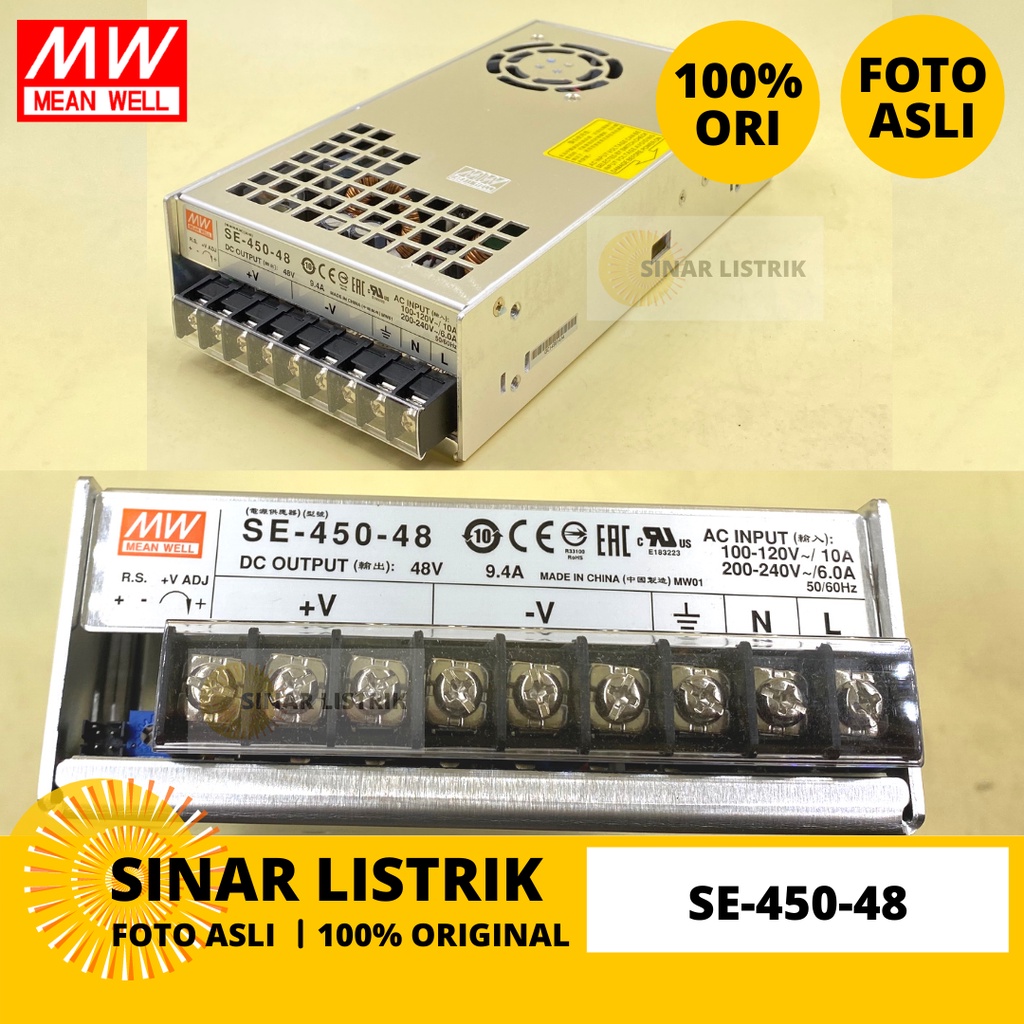 Meanwell SE-450-48 Power Supply