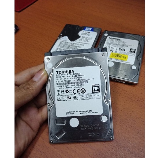 Hardisk Laptop 1TB WD Blue Slim Sata 2,5&quot; second  Days - Hdd 1TB For Laptop Notebook Hdd/hardisk internal dan external