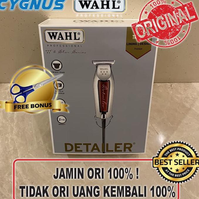 Alat Cukur Trimmer WAHL Detailer T-Wide Original USA