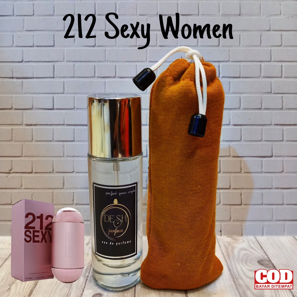 212 Sexy W0men parfum cewek non alkohol/Parfum Refill premium tahan lama