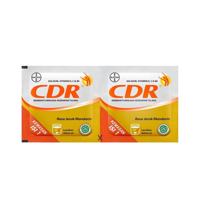 cdr tablet effervescent strip isi 2