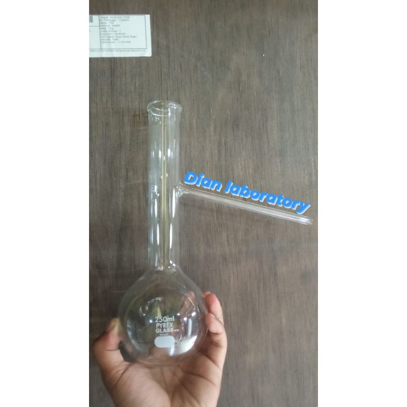 Jual Labu destilasi atau distiling 500ml PYREX | Shopee Indonesia