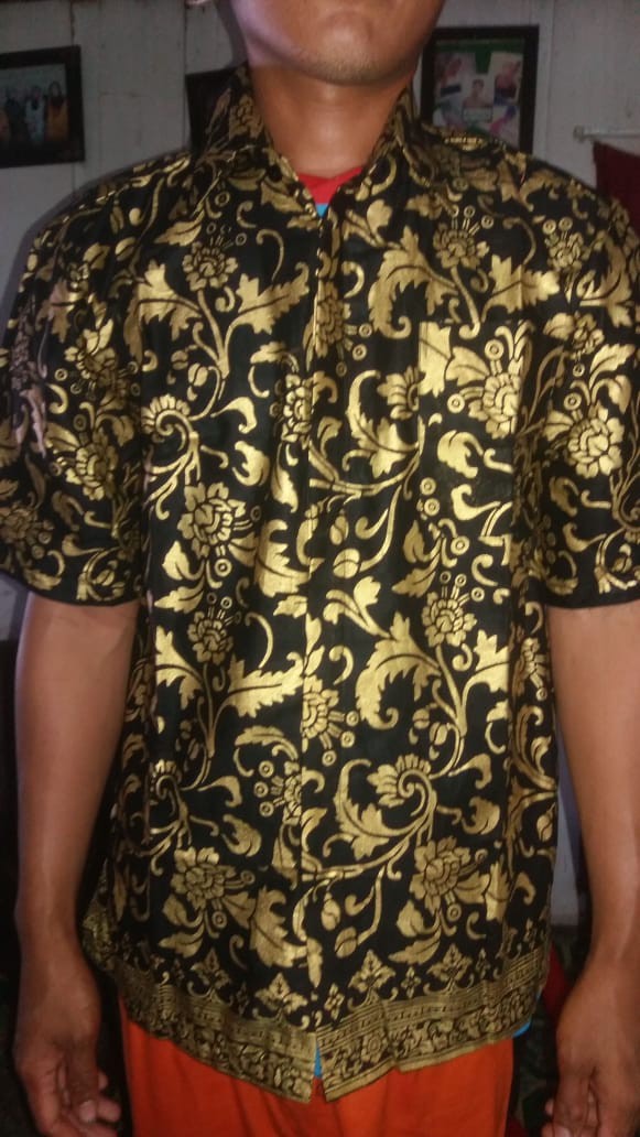 Couple Batik Sania Ruffle Ori Ndori Jowi Dnt Prada Dress Batik