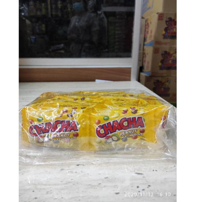

Ay00! CHACHA COKLAT DAN PEANUT 7 GRAM ISI 20 PCS