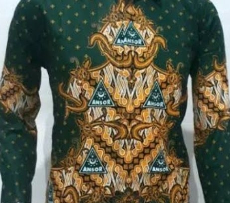 Kemeja Batik Ansor Motif Wayangan