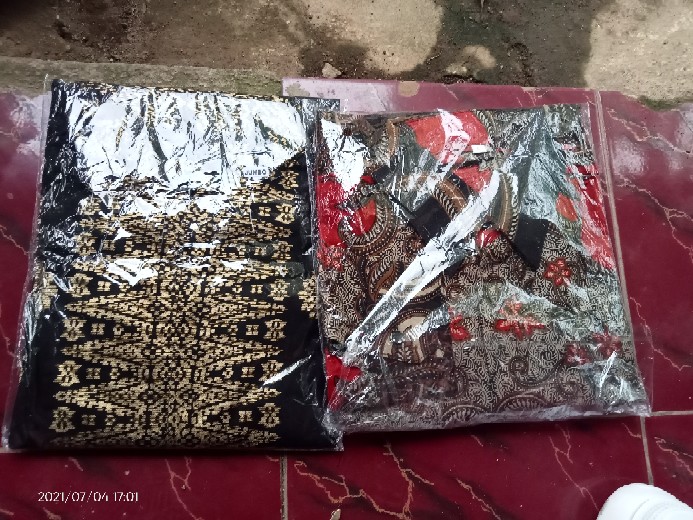 Ramabatik - (cod) Tunik Batik Wanita Motif Asanti M Sampai Jumbo