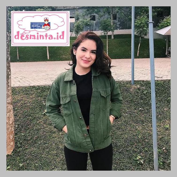 Fashion Pria-Best Jeans & Denim Pria Jaket Jeans Pria Jaket Denim Levis Warna Hijau Army - Hijau, M