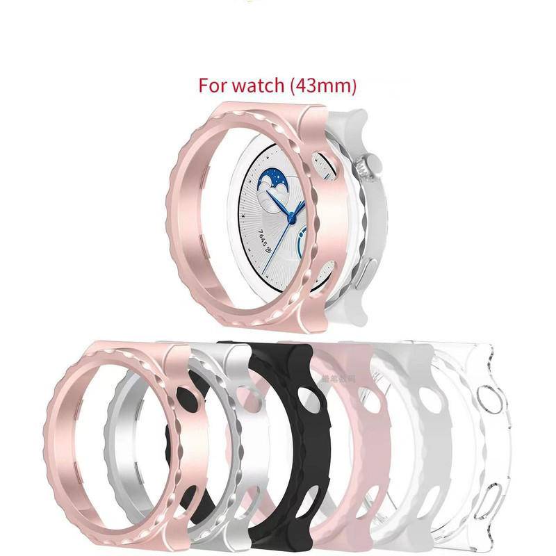 Case Pelindung Smartwatch Huawei GT3 PRO 43mm Bahan PC frosted