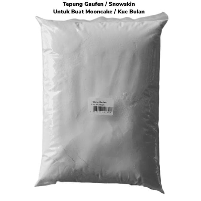 

BISA COD Tepung Snow skin Snowskin Premix Gaufen 1kg Moon cake kue bulan