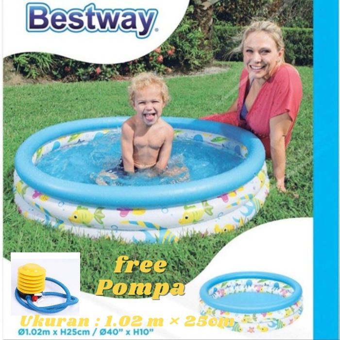 Kolam Renang Anak Kids Pool Coral Kolam BestWay Free Pompa